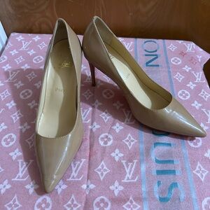 Christian Louboutin Tan Heels